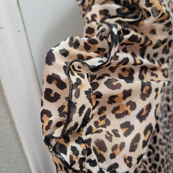 PerSeption Concept Womens Animal print size large EUC - Picture 5 of 6